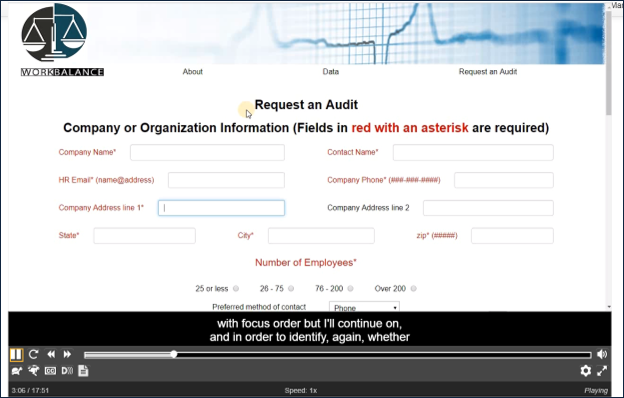 The Trusted Tester course provides a video demonstration describing how to assess keyboard access, keyboard traps, and focus order in specifc versions of the incremental exams.